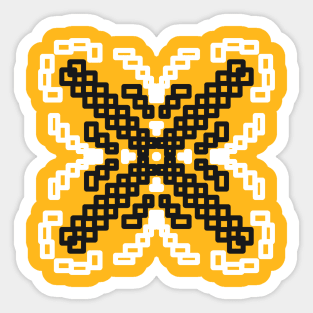 Ethnic mandala Ornament Sticker